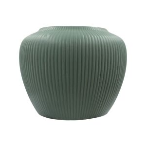 Green Ceramic Decorative Vase 15x15x13cm 131509029 - Vase