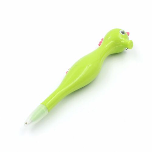 Green Seahorse Pen with Optional LED Light