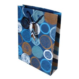 Gift Bag L Paper Bronze Coins 131508267 - Art & Craft