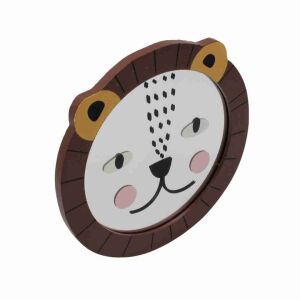 Vidám Oroszlán Lion Mirror for Kids, 16x16 cm - Mirror