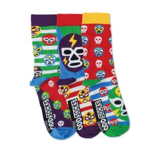 Комплект от 3 чорапа за деца Маска