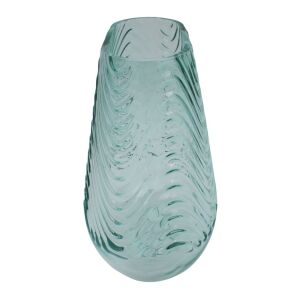 Decorative Green Glass Vase 21x17x13 cm 131509048 - Interior design