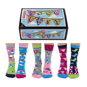 Sada 6 ks dámskych ponožiek Sock Fest 131511039 - Dámske oblečenie