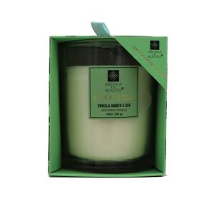 Vanilla, Amber & Oak Candle in a Glass 131508973 - Household Supply