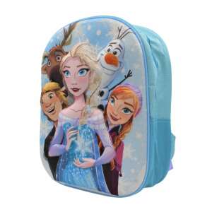 Plecak Frozen mini 3D z Elsą, Anną, Olafem, Kristoffem i Svenem, kolor niebieski - Plecak, torba Ovis