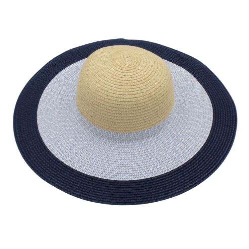 Női Strandkalap - Kék - Szalmakalap