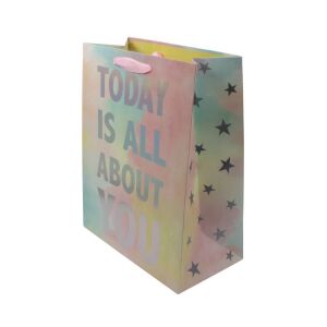 Pungă de cadou hârtie L Today is all about you 131508278 - Nonbrand Pungi cadou