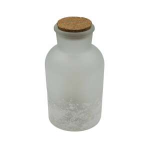 Decorative White Glass Ornament with LED 65475577 - Decorative Lamp