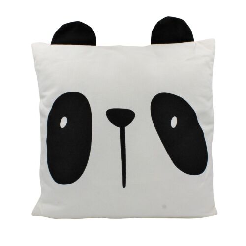 Panda Dekokissen Vorderansicht, 40x40 cm