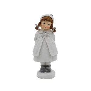 Edelman Decoratiune de Craciun - Figurina Fetita Colindatoare - 10cm - Nonbrand Decorațiuni de Crăciun