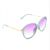Tiara Női Kerek Napszemüveg - Lila Színátmenet 131507803