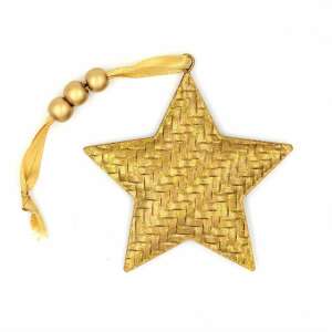 Metal Decoration - Shiny Gold Star 65477132 - Nonbrand Christmas Decoration
