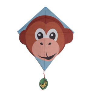 Monkey-Shaped Kite 59X65 cm 131510053 - Koopman