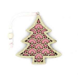 Pink-Gold Frame Christmas Ornament 65478325 - Nonbrand Christmas Decoration