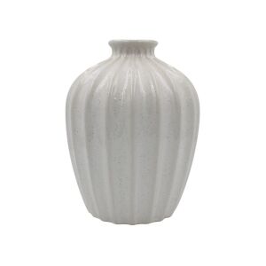 Decorative Vase in White Porcelain 20x14cm 131508717 - Interior design