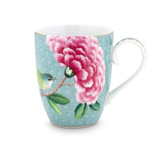 PIP Studio Blushing Birds Mug - 350 ml, floral design with bird - Nonbrand Mug