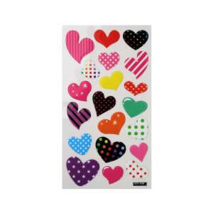 Set stickere Pattern Hearts 20 bucati 65478741 Autocolante, magneți
