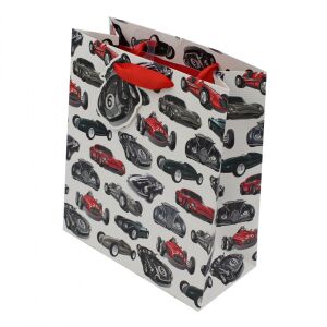 Paper Gift Bag M Race Car 131508335 - Gift wrapping