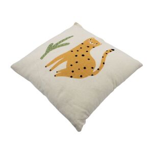 Vidám Vadmacska Decorative Pillow, 40x40 cm, angled view - Decorative Pillow