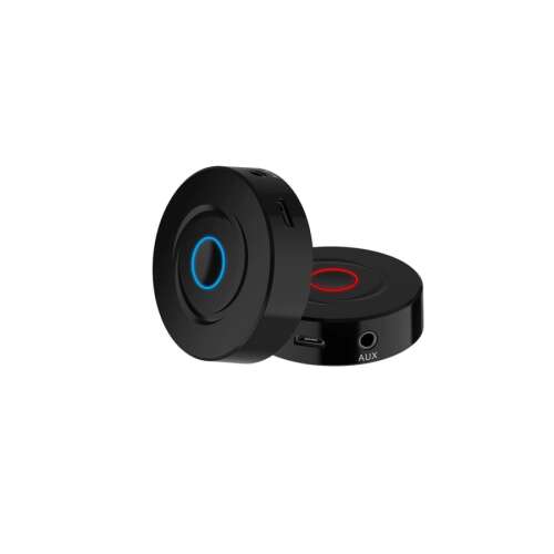 BT218 Bluetooth 5.0 audio adó/vevő adapter, fekete