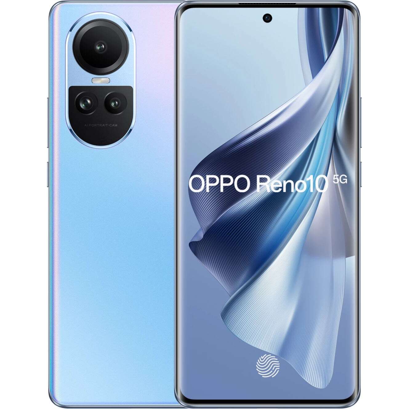Oppo reno 10 8/256gb dual-sim mobiltelefon kék