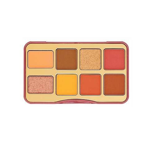 W7 I'm Toasted Lidschatten-Palette, 8 warme Farbtöne, gepresste Pigmentpalette, inspiriert von Zimttoast