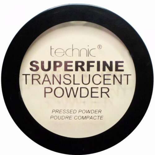 Technic Superfine Translucent Powder, pressed powder for setting makeup