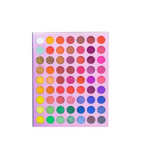 Fabbla 63 Colors Eyeshadow Palette, colorful eyeshadow palette with 63 shades, perfect for creating bold and trendy looks