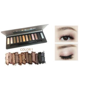 Zestaw do makijażu Miss Doozy Silky Palette, Nude 01 127391463 - Cień do powiek