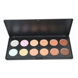 Paleta korektorów 12 kolorów do zakrywania niedoskonałości, konturowania, rozświetlania i ukrywania blizn i tatuaży - Korektor