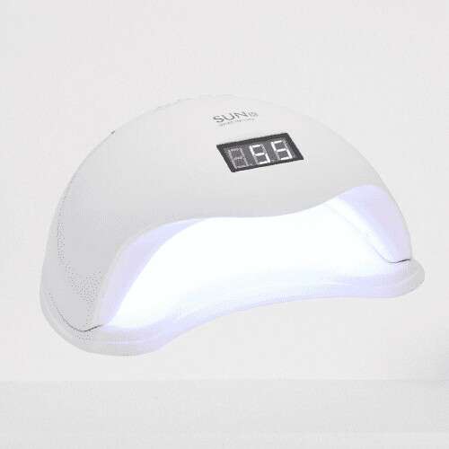 SUN PRO 48W UV LED Nagellampe, weiß, zum Aushärten von Gellack und Nagelkunst