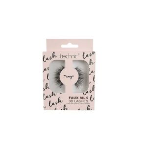 Technic Tango 3D Faux Silk Lashes with Glue - False eyelashes