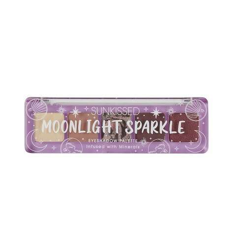 Paleta očných tieňov Sunkissed Moonlight Sparkle, 5 odtieňov