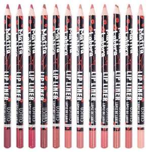 Комплект от 12 молива за устни Ushas, 12 различни нюанса на моливи за устни, матово покритие, траен, прецизен апликатор - Уста