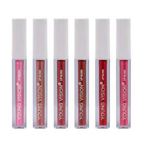 Young Vision Lip Gloss Set of 6, 5 Matte Liquid Lipsticks and 1 Volume Enhancing Lip Gloss - Mouth