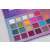 Mocallure Mysterious Kiss Lidschattenpalette, 32 Farben, Nahaufnahme der Lidschatten
