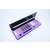 Febble 12-color eyeshadow palette with brush, purple and black packaging, open