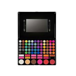 SensoPro All in One Diva 78 színű sminkpaletta nyitva, szemhéjfestékek, pirosító, highlighter, szájfény - Szemhéjfesték