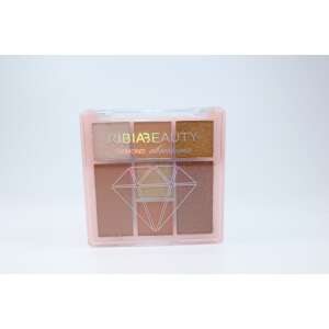 Ribia Beauty Diamond Obsessions Lidschatten-Palette, 6 Farben, rosa - Lidschatten