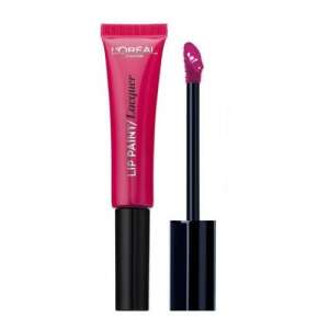 L'Oreal Lip Paint Lacquer 102 Darling Pink liquid lipstick - Lipstick