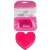 Burete de machiaj SensoPro în formă de inimă, roz