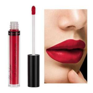 Allen Shaw Lip Lust Creme Lipgloss 01, red liquid lipstick, long lasting, intense color, glossy finish - Mouth