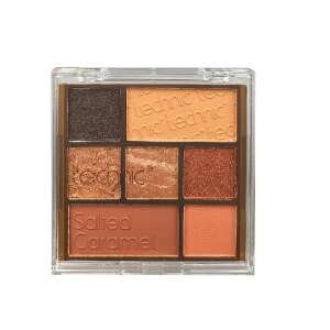 Technic Salted Caramel Eyeshadow Palette, 7 shades, matte, shimmer, and intense creamy shimmer, perfect for glam looks, day and night wear - Eyeshadow