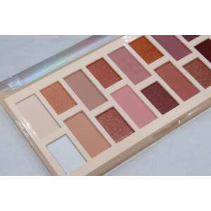 Myth Beauty Lidschattenpalette mit 16 Farben, geöffnet, Draufsicht - Lidschatten