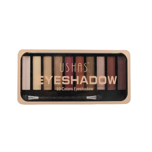 Ushas 10 Farben Lidschatten Palette