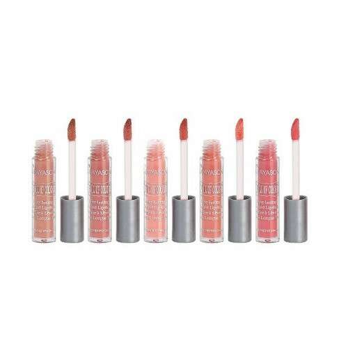 Teayason Matte Lip Gloss 5-piece set, 5 shades of long-lasting liquid lipstick with applicators