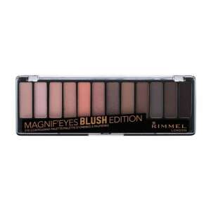 Rimmel London Magnif'eyes Blush Edition Eyeshadow Palette, 12 shades, closed palette, front view - Eyeshadow