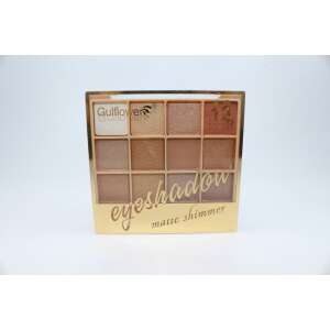 Gulflower Lidschatten-Palette, 12 Farben, matt schimmer, 02 - Lidschatten