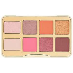 W7 Bubble Pop Pressed Pigment Palette, 8 eyeshadow shades, open palette showing the colors - W7
