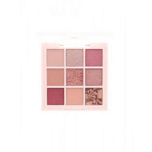 Sunkissed Rose Quartz Lidschatten-Palette, 9 Farben
